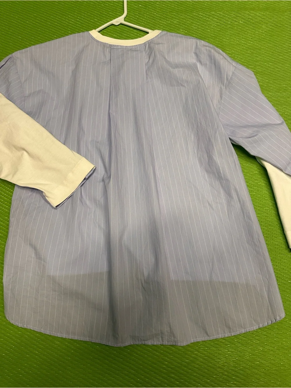 Zara White Crewneck Long Sleeve Shirt with Retail Tag - Picture 8 of 8